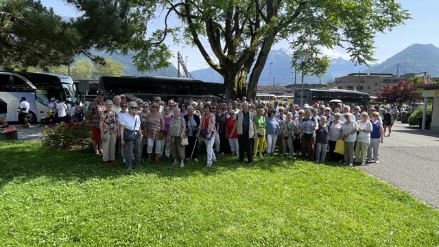 Möhlin: Rekordbeteiligung am Vereinsausflug 2024 der Senioren für Senioren