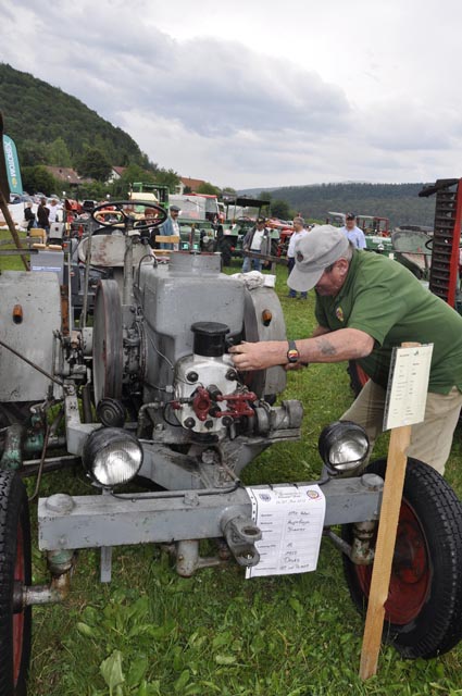 Lanz Bulldog - Wettheizen. Foto: zVg