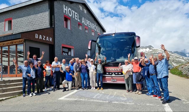 Die Mitglieder des Veloclubs genossen ihre Vereinsreise. Foto: zVg