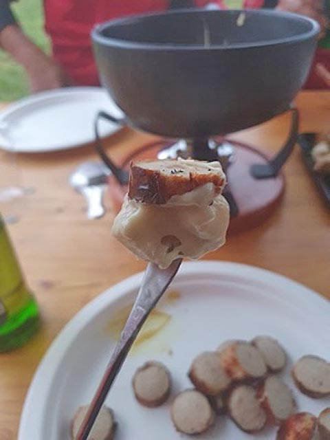 Kombination Grill und Fondue. Foto: zVg