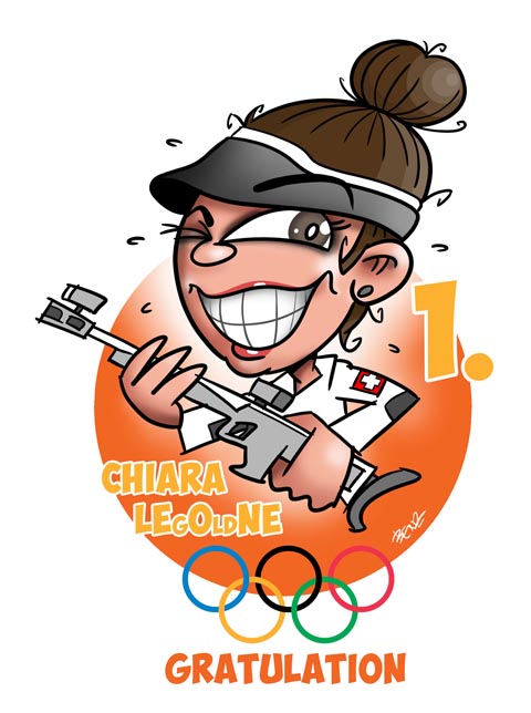 Frick: Persönliche Gratulation an Chiara Leone