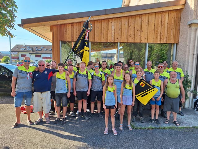 3. Platz für Schwaderlocher Pontoniere bei der Schweizermeisterschaft