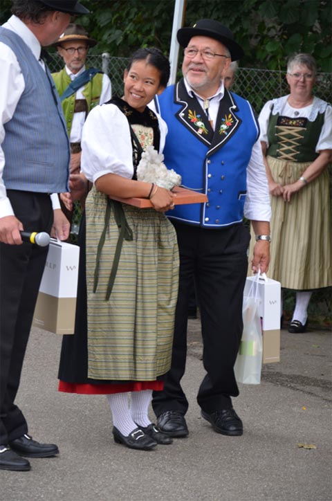 Die Besten: Anna Rudolf und Hans Matt. Foto: Robert Bösiger