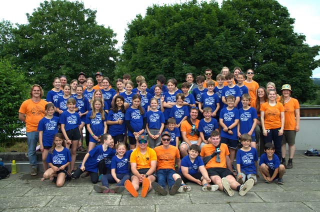 Die Jugendabteilung des TSV Mettauertal mit ihren Leitern. Foto: zVg