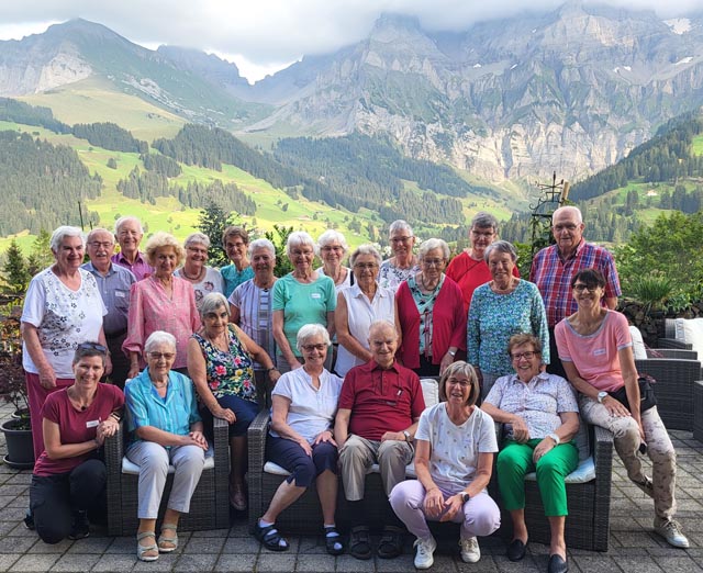 Aktivferien der Pro Senectute des Bezirks Laufenburg. Foto: zVg