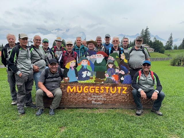 Männerriege Schupfart auf Jubiläums-Vereinsreise