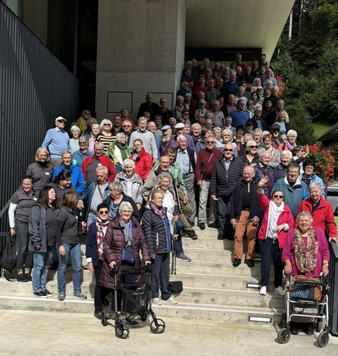 Gipf-Oberfricker Seniorinnen und Senioren auf Reisen. Foto: zVg