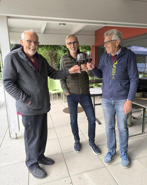 Das Kochteam nach getaner Arbeit. Foto: zVg