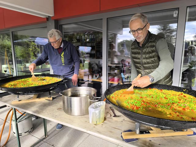 Das Kochteam in Action. Foto: zVg