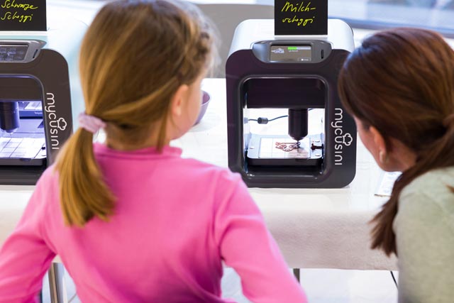 3-D-Druck im Stadtmuseum Aarau. Foto: Demian Bern