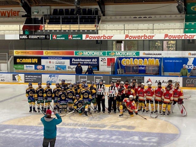 Die U15 musste in Langenthal antreten. Foto: zVg