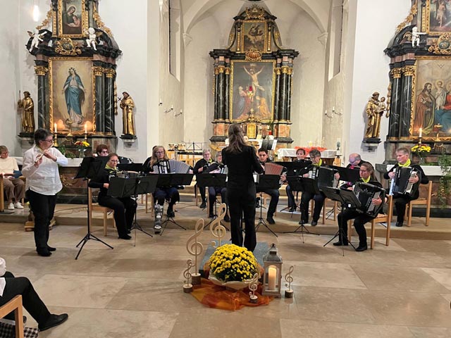 AOF-Konzert in der Kirche Hornussen. Foto: Sabine Schlienger