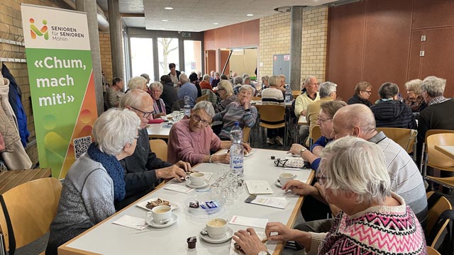 ... anschliessend konnte ausgiebig über die «Einsamkeit im Alter und Wege aus der Einsamkeit» diskutiert werden.Fotos: zVg