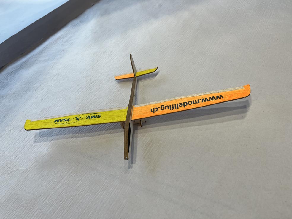 Einer der entstandenenn Gleiter. Foto: Michael Oraschnigg