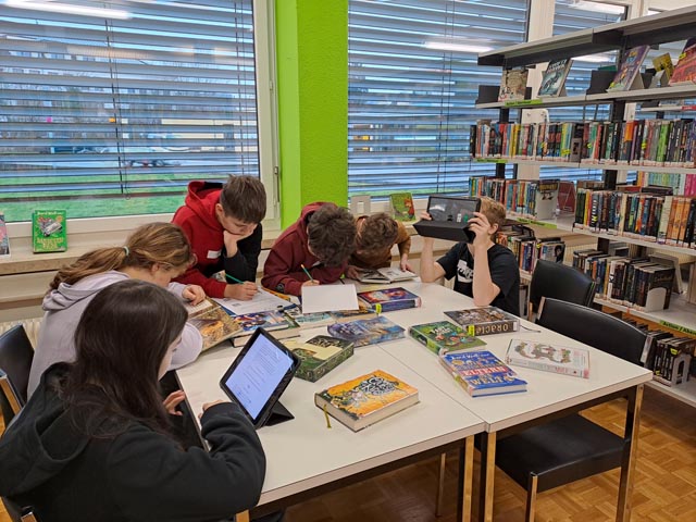 Die Bibliothek – ein Ort des lebendigen Miteinanders. Foto: zVg