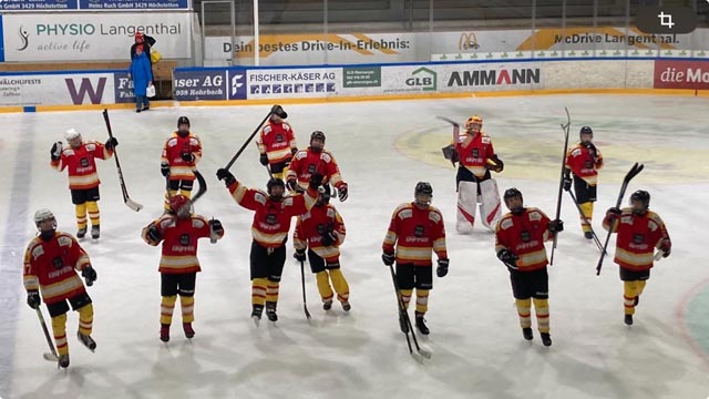 Eishockey Auswärtssieg für die Rheinfelder U15