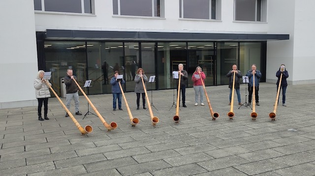 Alphorn Workshop an der Musikschule Region Laufenburg