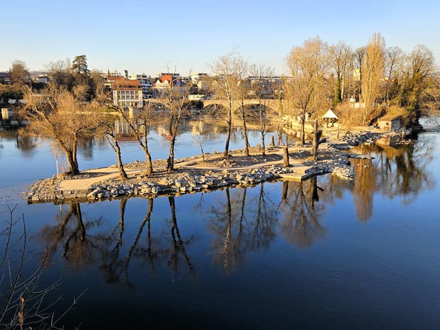 Rheinfelden: Unteres Inseli im Rhein wieder zugänglich 