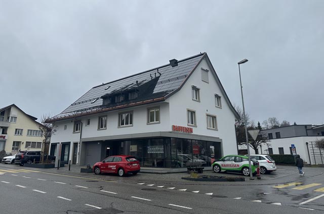 Die Geschäftsstelle in Gipf-Oberfrick wurde umfassend energetisch saniert. Foto: Sonja Fasler