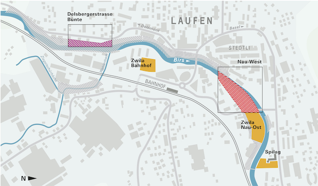 Laufen : Bei der Delsbergerstrasse und in Nau-West wird gebaut
