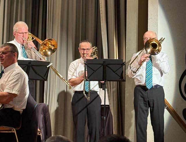  Die MGHU begeisterte mit einem bunten Strauss an Melodien. Foto: zVg 