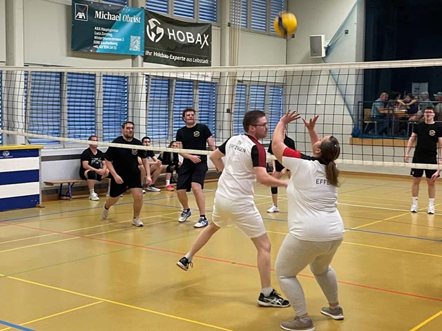 Spannende Spiele an derVolley-Night. Foto: zVg