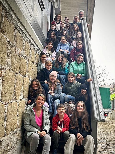 Gruppenbild der Lagerteilnehmenden. Foto: zVg