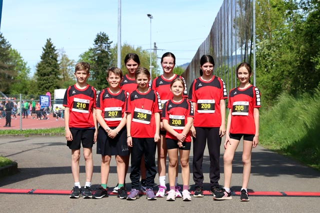 Jugi Eiken am Osterlauf