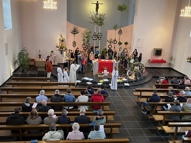 Palmsonntag und Suppentag in Gansingen