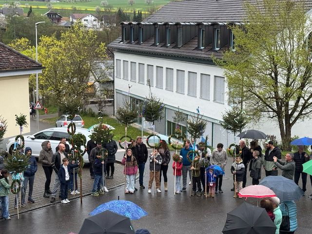 Wegenstetten: Freudiger Palmsonntag