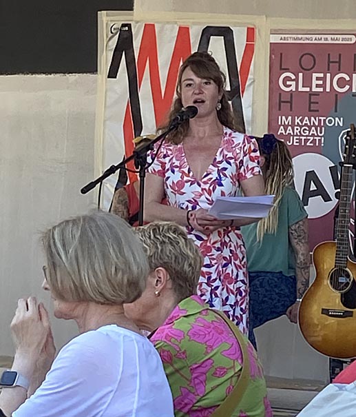 Nationalrätin Irène Kälin. Foto: Bruno Weber