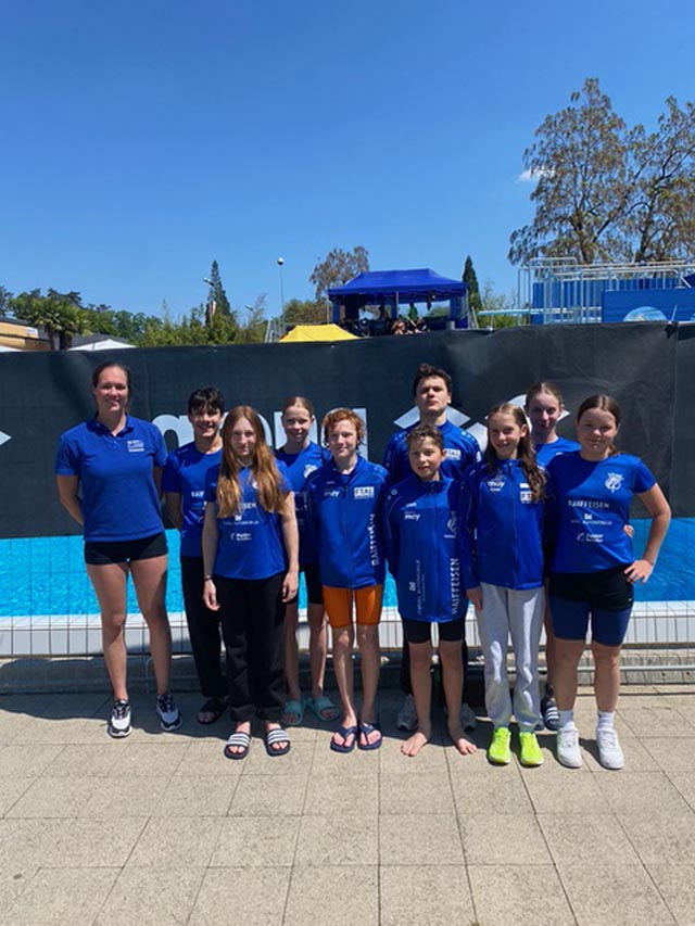 Schwimmen: Final und Pokal für Arik Benz –  Erfolg am Rheinfall Meeting in Schaffhausen