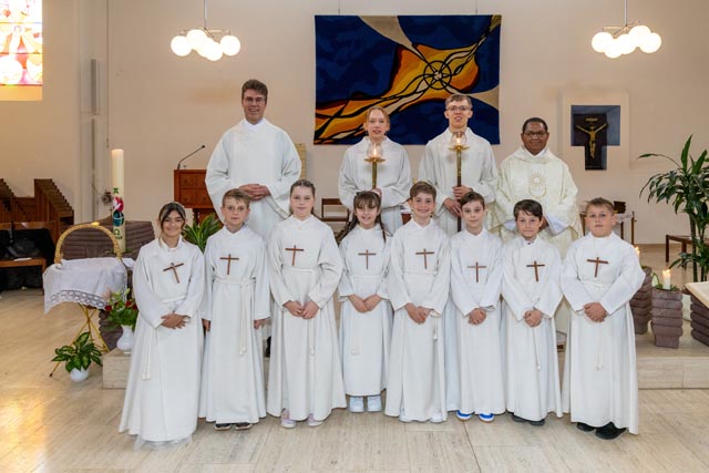 Erstkommunion in Stein