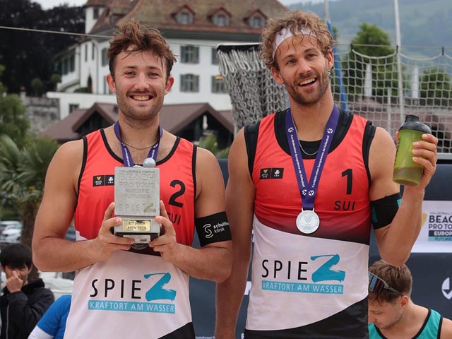 Das erfolgreiche Duo Krattiger/Dillier. Foto: zVg