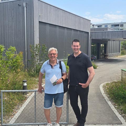 Kaiseraugst: Jean Frey « bi de Lüt" – und Unterstützung von Nationalrat Christoph Riner 