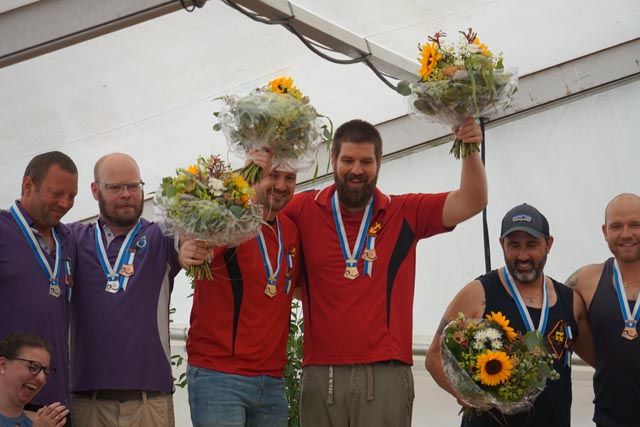 Mumpfer Pontoniere mit starker Leistung in Wynau