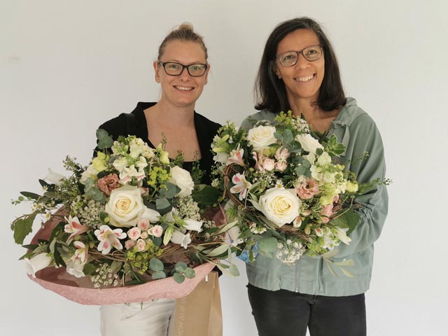 Patrizia Stocker und Martina Krick (von links). Foto: Lukas Knecht