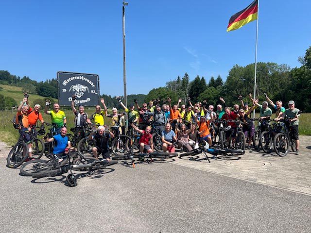  Pro-Senectute-Mountainbike-Tour. Foto: zVg  