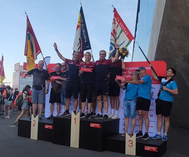 Erster Rang in der Kategorie 55+