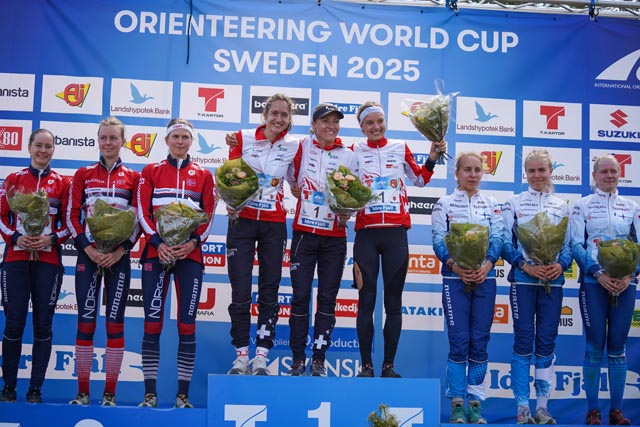 Sieg für die Schweizer Frauen-Staffel. Foto: zVg 