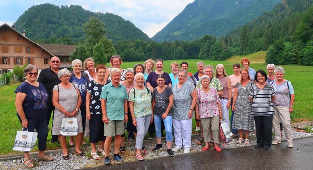 Gruppenfoto während des Ausflugs. Foto: zVg 