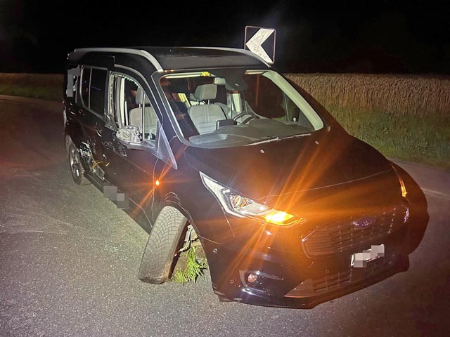 Unfall in Beinwil am See. Foto: Polizei AG