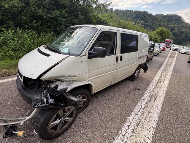 Unfall Ueken. Foto: Polizei AG