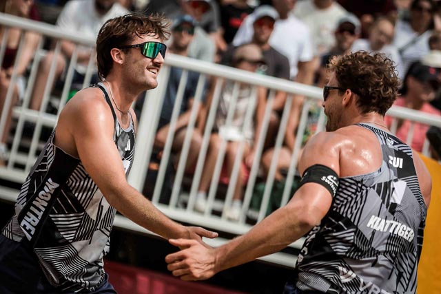 Leo Diller (links) und Marco Krattiger zeigten in Montreal eine bärenstarke Leistung. Foto: zVg