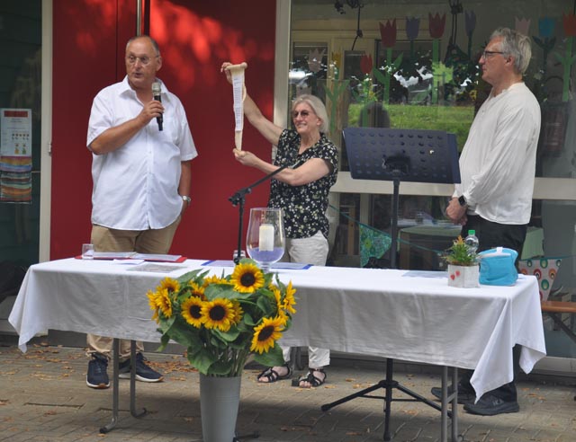 Schulstartgottesdienst in Hornussen. Foto: Franz Wülser