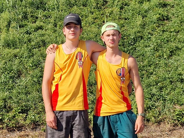 Sylvan Leuenberger (rechts) und Samuel Stocker (links). Foto: zVg