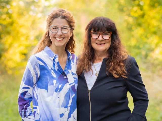 Marion Wgener (links) und Gaby Hasler. Foto: zVg