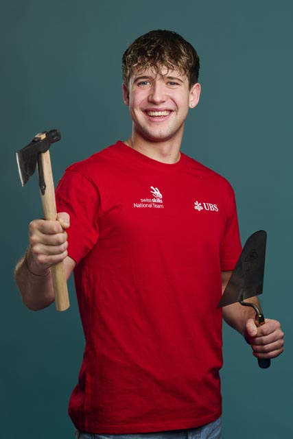 Mattia Andrea Plattner. Foto © Stefan Wermuth / SwissSkills