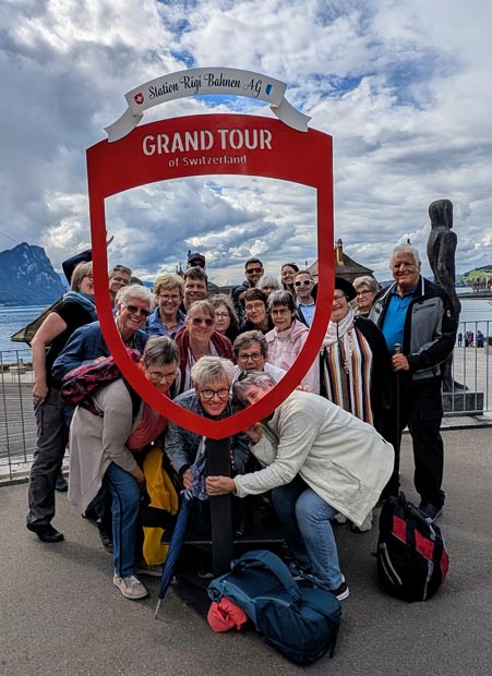 Auch eine Schifffahrt gehörte zum Reiseprogramm.