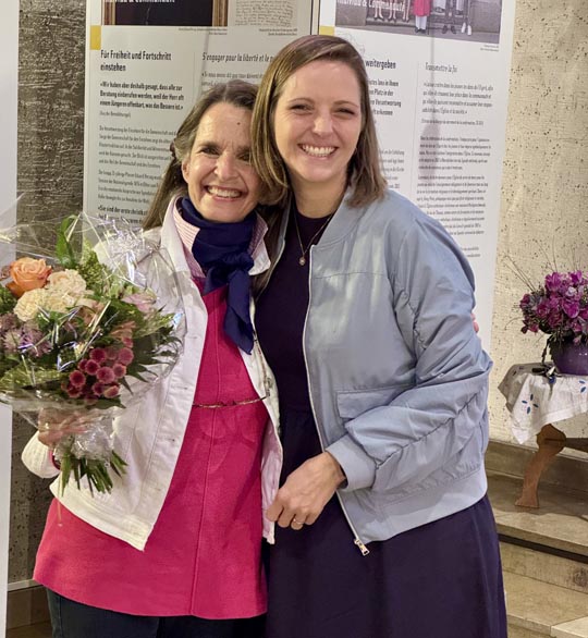 Feierliche Verabschiedung von Anna-Maria Schubiger als Katechetin. Foto: Fritz Imhof